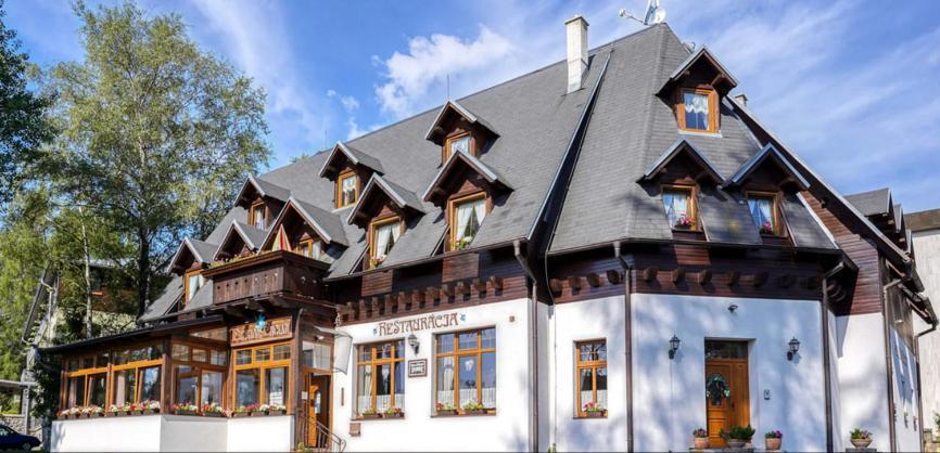 Penzion Encian Tatranská Lomnica Exteriör bild